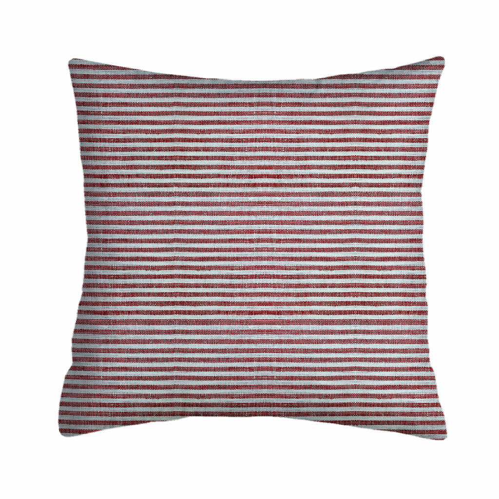 Breton Throw Pillow Red - Modernplum