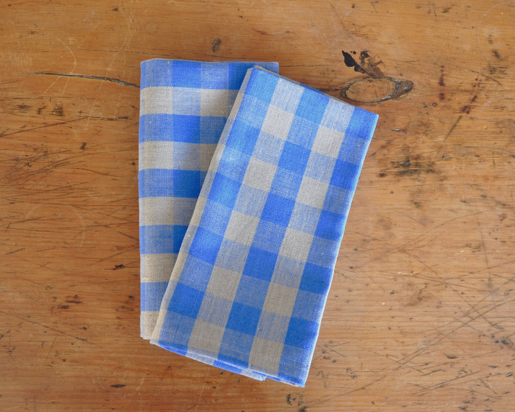 Wales Check Coneflower Napkin - Set 2