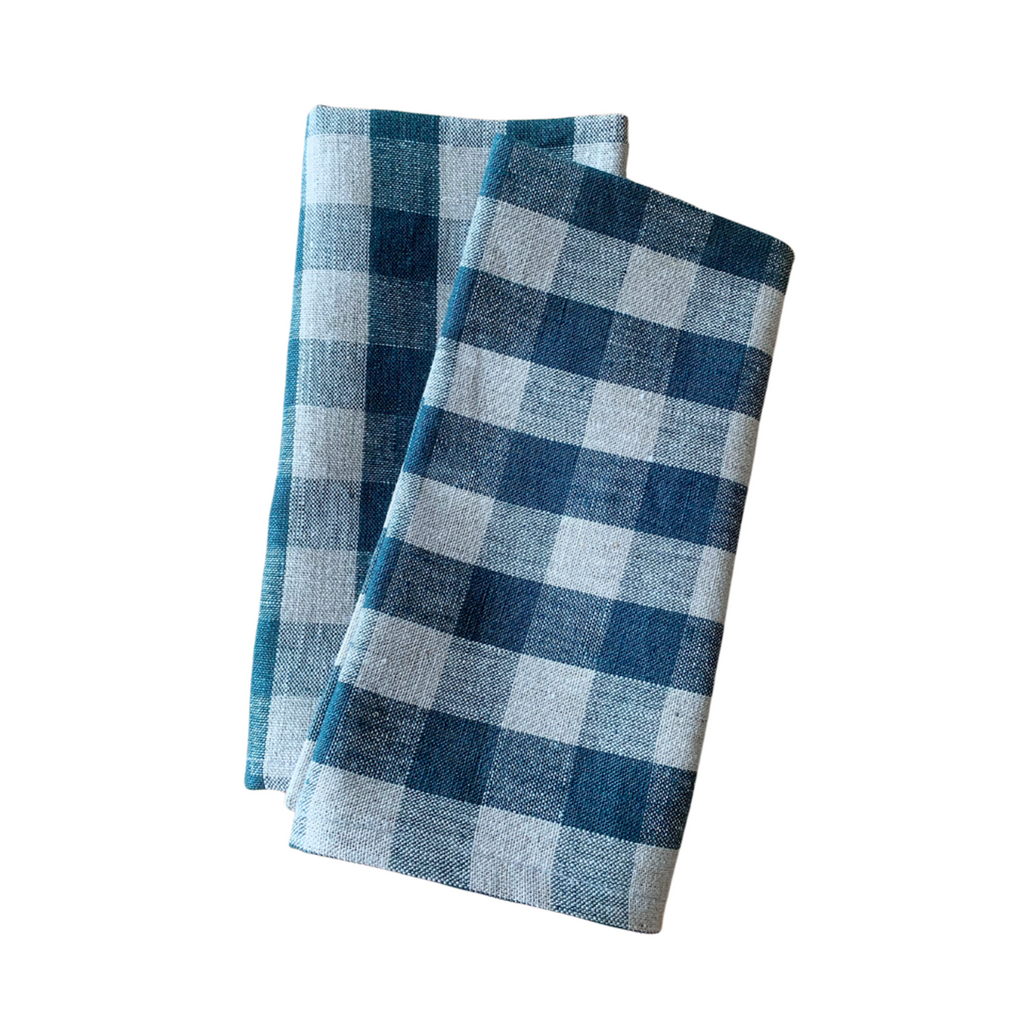 Wales Check Evergreen Napkin - Set of 2