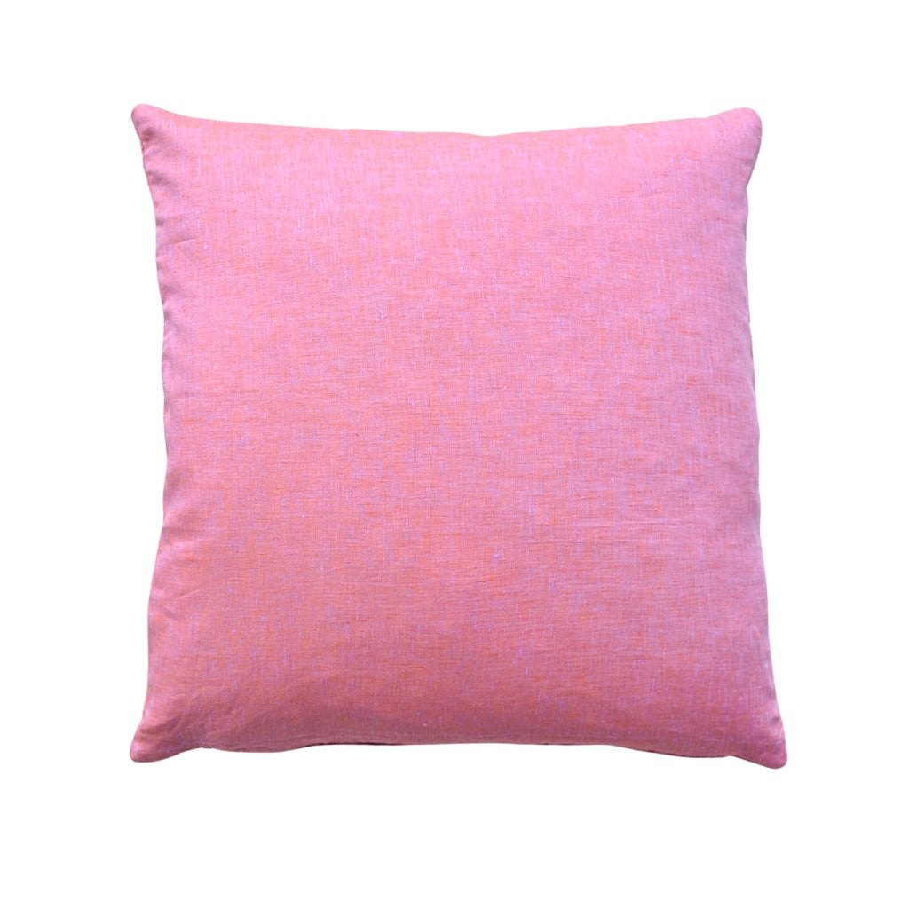 Lotus Pink Pillow Cover Sample