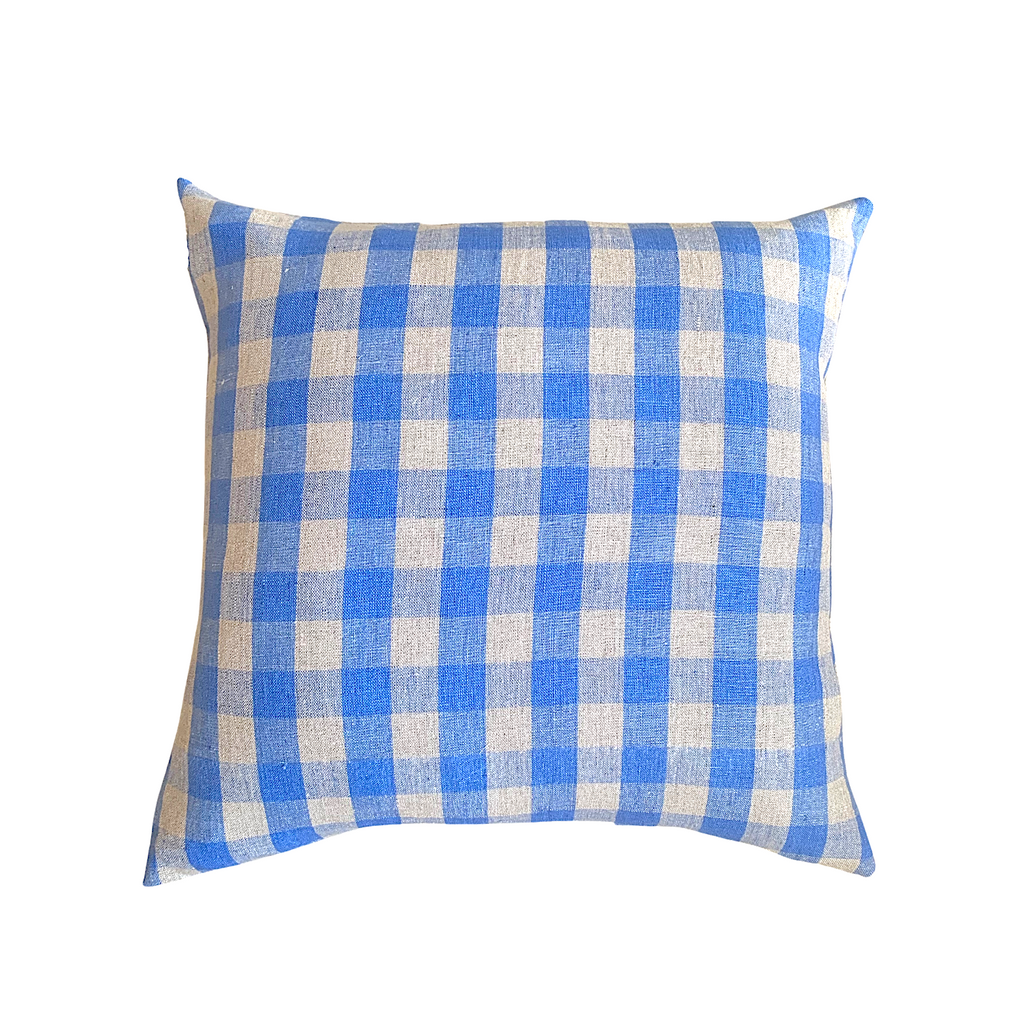 Wales Check Throw Pillow