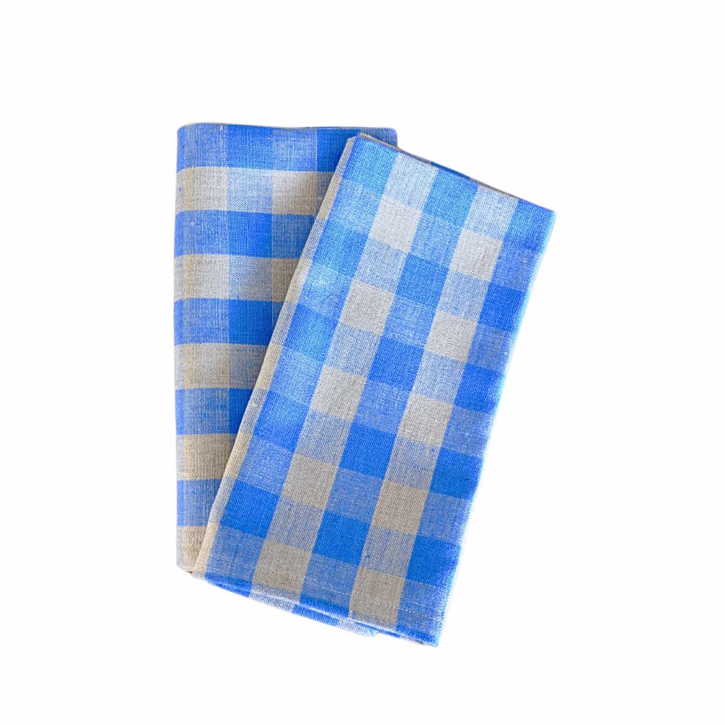 Wales Check Coneflower Napkin - Set 2