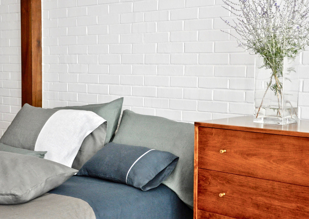 Custom Bedding Design and Sew - Modernplum