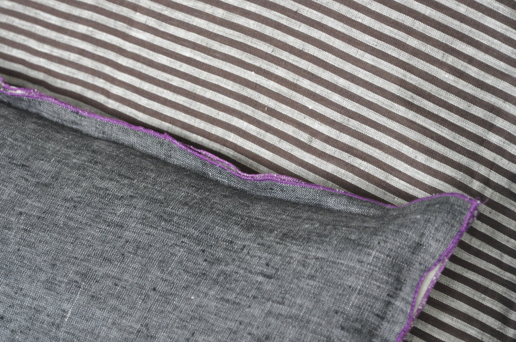 Baltic Throw Pillow Chocolate - Modernplum