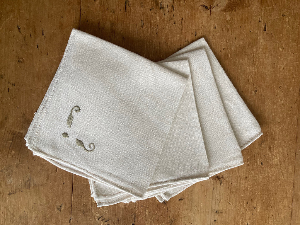 Modern Vintage Cocktail Napkin, Set of 4 - Modernplum