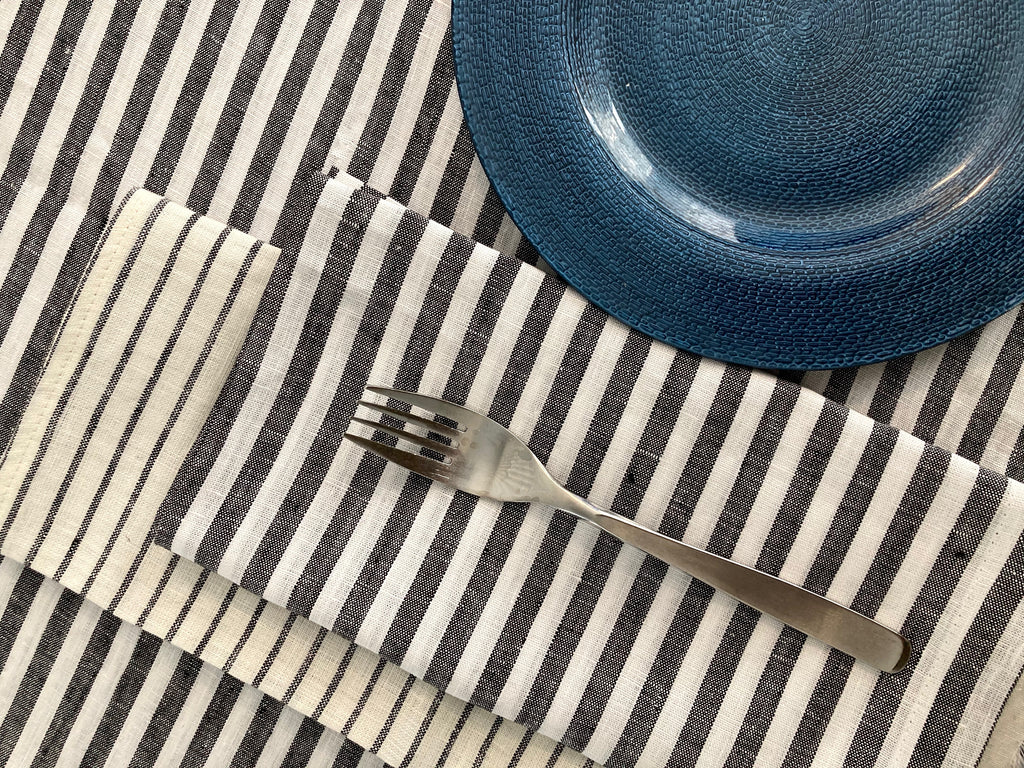 Madrid Napkin Black - Set of 2 - Modernplum