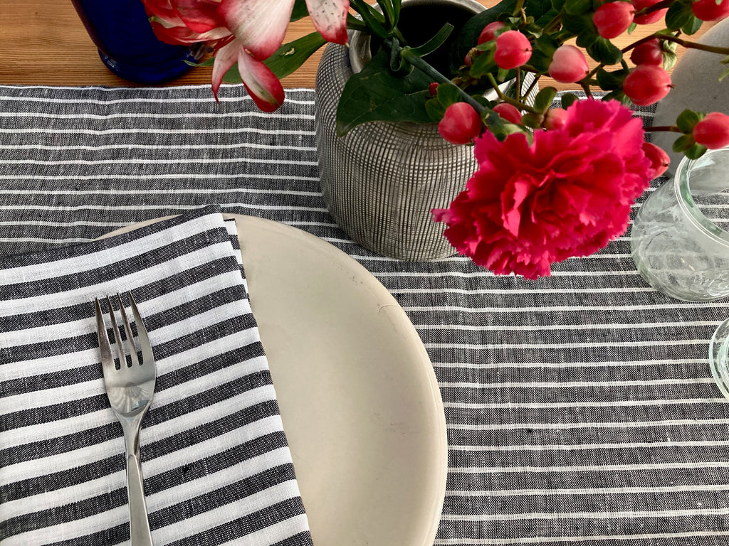 Madrid Napkin Black - Set of 2 - Modernplum