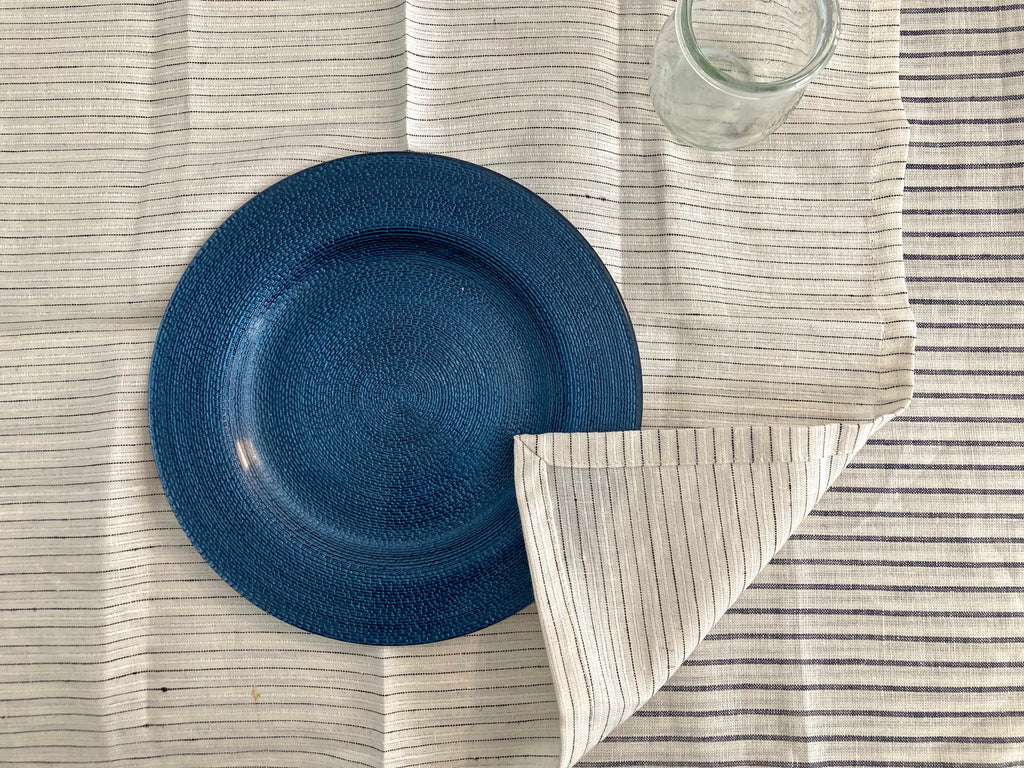 Notebook Stripe Napkin - Set of 2 - Modernplum