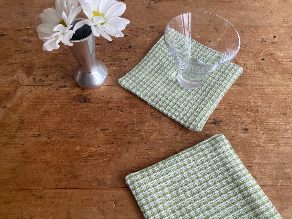 Hancock Cocktail Napkin Celery - Set of 2