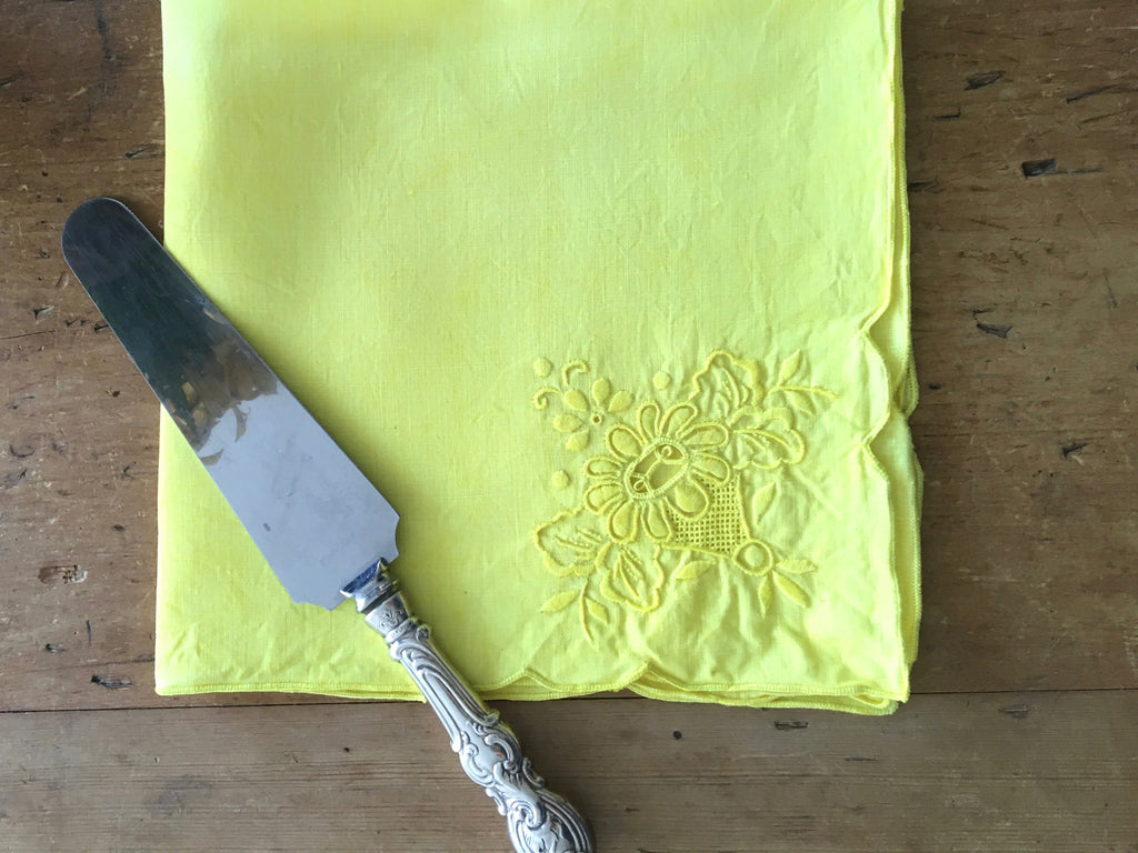 Sun Vintage Napkin, Hand-Dyed, Set of 6 - Modernplum