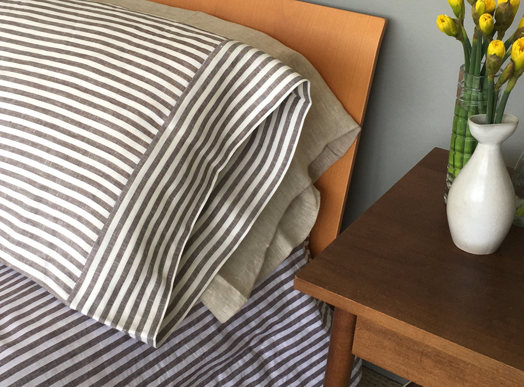 Madrid Stripe Pillowcase Assorted Colors - Modernplum