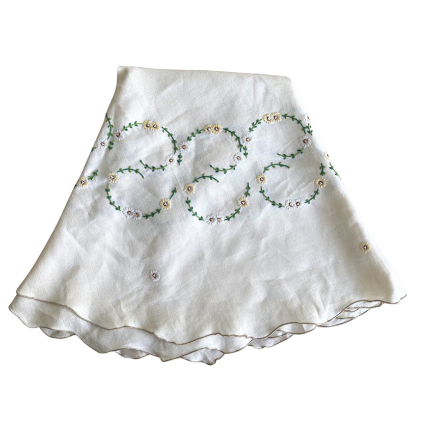 Vintage Hand-Stitched Tablecloth - Modernplum