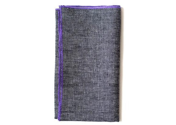 Thistle Napkin Charcoal / Set of 2 - Modernplum