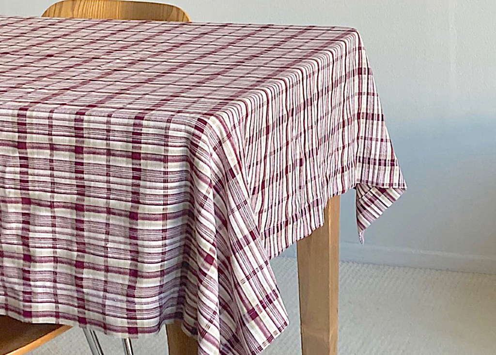 Ulla Plaid Table Collection