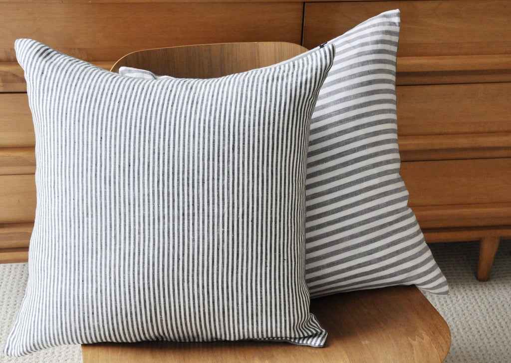 Breton Throw Pillow Tan - Modernplum