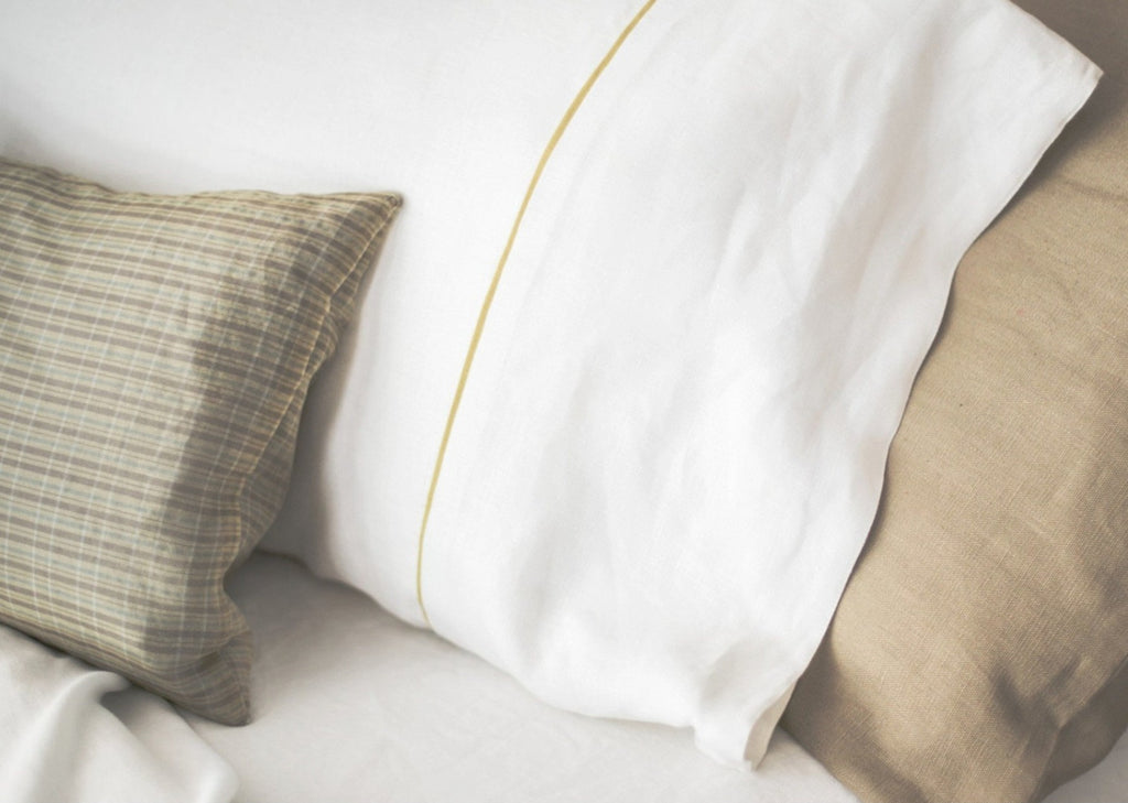 Lucia Pinstripe Pillowcase - Modernplum