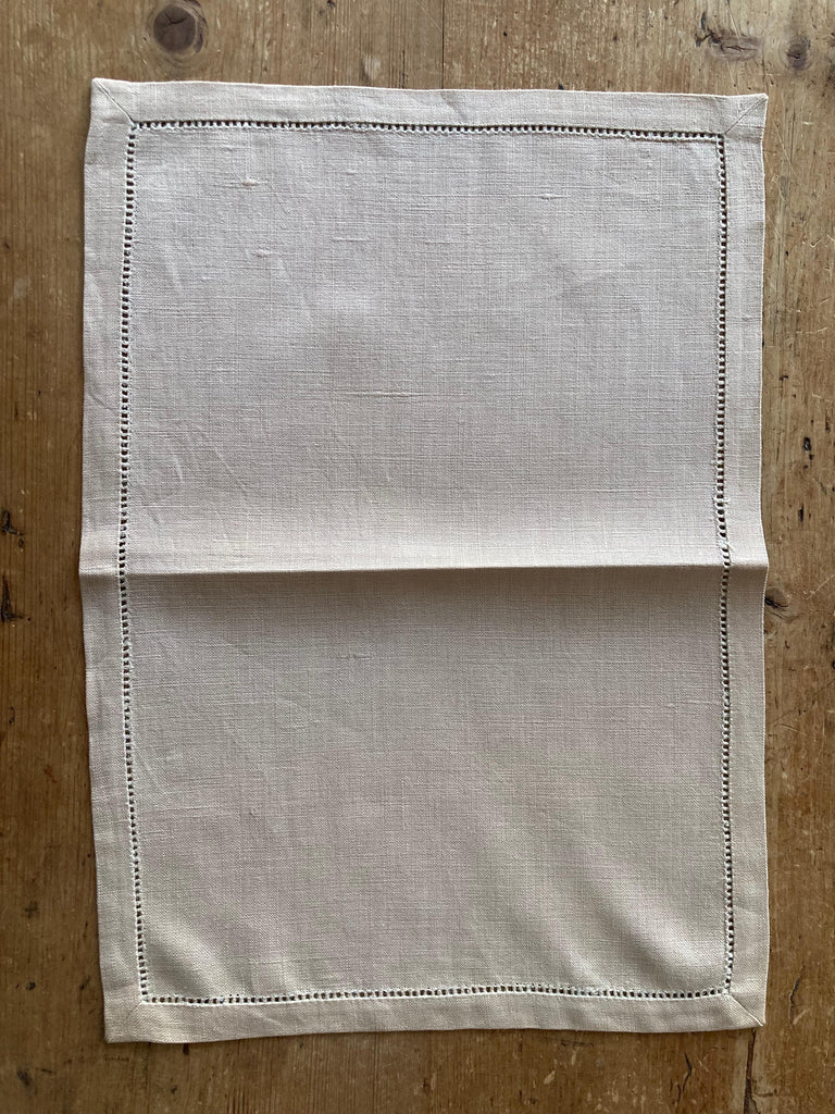 Vintage Linen Napkins Khaki - Set of 6 - Modernplum